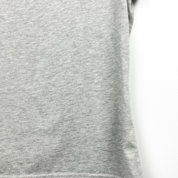 Luna Short Sleeve Tee with V Neck and Floral Embroidery - Picture 7 of 9